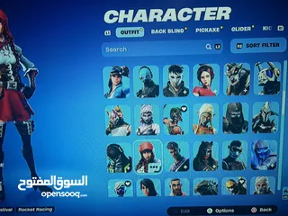  20 حساب فورتنايت فيه سكنات نادرة