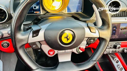  10 Ferrari Portofino 2020 - GCC - Under Service Contract till 2026 - Low Mileage - Like New