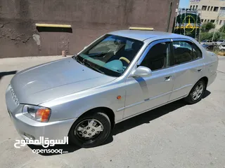  10 سيارة هيونداي فيرنا 2001 جير عادي فقط 3500 و قابل للتفاوض