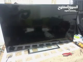  6 شاشه 50 بوصة جي كارد عادي مش سمارت