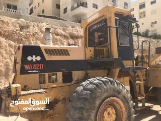  2 جرافه كوماتسو 420 موديل 1992