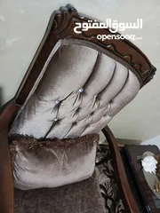  4 طقم كنب سبع مقاعد مع الطولات