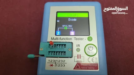  8 LCR Tester فاحص مكونات الكترونية