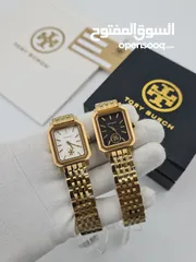  2 ساعات ____نسائي ..  جديده من تري بورش..  مع جميع ملحقات الماركه..   درجه اولى..      **السعر350ريال.