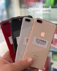  1 متوفر ايفونات 8 بلس اصلي جيجا 64 و 256 بطارية  مشكل أغراضة الأصلية متوفر توصيل