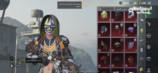  5 حساب ببجي قوي وقديم لفل 74