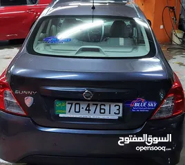  7 Nissan Sunny For Rent / Blue Sky Car Rental نيسان صني للايجار/ السماء الزرقاء للسيارات السياحية