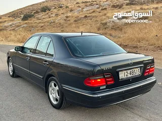  4 مرسيدس E200 موديل 2001 افنجارد فحص مالك واحد من الشركة