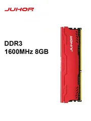  2 ذاكرة وصول عشوائي (RAM) DDR3 فائقة السرعة 8 جيجابايت 1600 ميجاهرتز من JUHOR