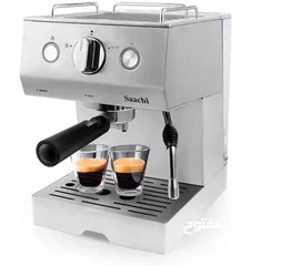  1 ماكينة قهوة بسعة 1.5 لتر 1140 واط Saachi - Coffee Maker