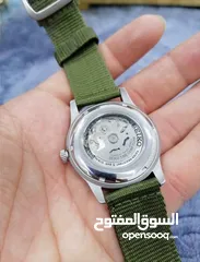  3 ساعة سيكو اوتوماتيك ياباني اصلي (Seiko 5 Military)