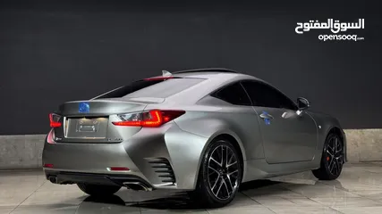  4 LEXUS RC350 F-SPORT 2015 US SPEC