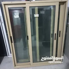  1 شبابيك المنيوم دبل جلاس عدد3