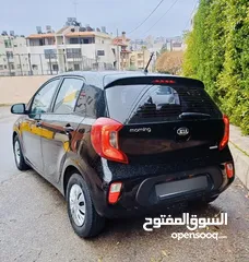  10 ابتداءا من دفعه اولى 1200 تملك كيا بيكانتو مورننج موديل 2020 لون اسود فحص كامل للبيع كاش او اقساط