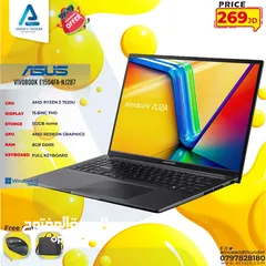  1 لابتوب ايسوس رايزن 5 Laptop Asus Ryzen 5 بافضل الاسعار