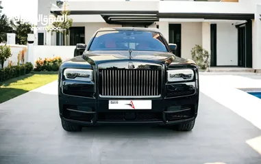  2 ROLLS ROYCE CULLINAN 2021 BLACK BADGE  FSH  UNDER WARRANTY  STARLIGHT  GCC SPECS