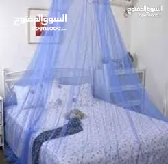  6 ستاره بردايه ناموسيه لمنع دخول الناموس و الحشرات الى سرير النوم  و لاعطاء شكل مميز و جميل متوفر مفرد