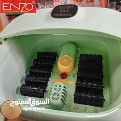  3 جهاز جاكوزي القدمين من ماركة ENZO مع أدوات خاصة لتقشير وتنظيف القدم