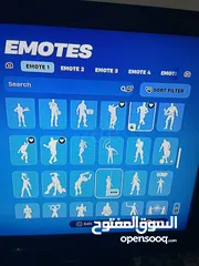  17 حساب فورت نايت 150 سكن