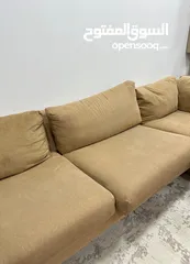 3 Big Sofa “L” shape for sale including 5 peaces of Coffee table