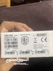  3 تكنو سبارك 128g لون اسود جديد مش مفتوح كفاله 13 شهر