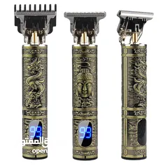  4 LCD Display T9 Electric Hairber 0mm Shaver Hair Trimer Home Appliances Travel Barber Razors Shaving