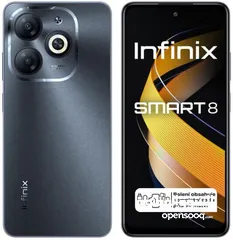  4 INFINIX SMART 8 TIMBER BLACK