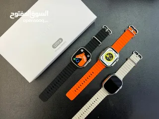  3 ساعة ابل ذكية الاصدار الاخير الترا سمارت ووتش الاحدث Ultra Smart Watch 2024+