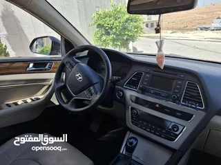  7 سوناتا limited 2016 للبيع لون خمري
