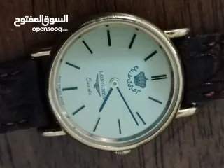  4 ساعة ستاتي نوع longines اهداء ملكي  فاخرة من النوادر