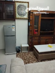  1 ستوديو مفروش قرب الدوار الثامن و شركة الحكمة للإيجار  شهريا أو سنويا فقط Furnished Studio for rent