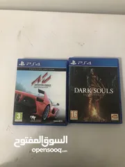  1 Play station 4 CD games each 70 AED