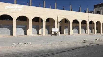  2 مجمع تجاري على مدخل محافظة الكرك مقابل كلية الكرك التطبيقية للإيجار او للبيع