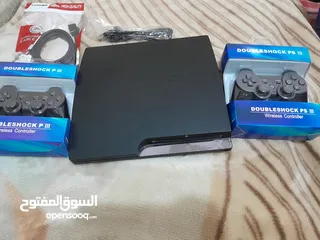  1 بلايستيشن 3 معدل 43 لعبه مع أيادي جداد
