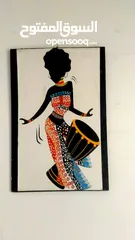  4 لوحات افريقية مودرن