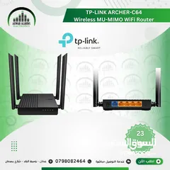  1 AC1200 Wireless MU-MIMO WiFi Router راوتر فايبر C64