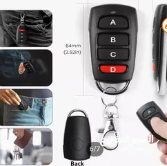 1 جهاز تحكم عن بعد ناسخ عالمي Diese RF 433MHZ بأربعة أزرار ABCD جهاز إرسال للأجهزة وأبواب السيارات