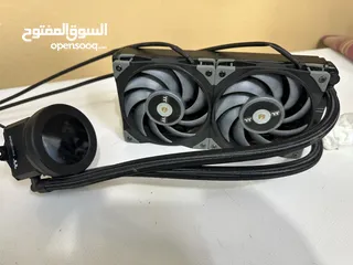 2 Thermaltake ToughLiquid Ultra 240MM with LCD Liquid Cooler AIO for sale