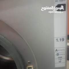  6 غساله LG اوتوماتيك لون سلفر مستعمل