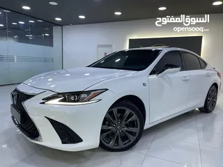  3 لكزس ES350 F Sport  موديل 2019