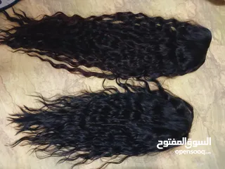  6 باروكة شعر طبيعي 100%