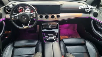  24 Mercedes Benz E200- AMG Full option دهان شركة فل اوبشن مميزة جدا جدا