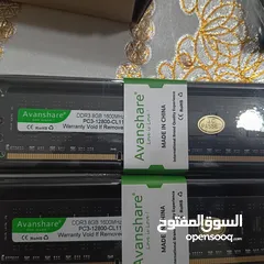  8 16 جيجابايت رام شحن جميع انحاء السلطنة 16GB kit (2x8) RAM DDR3 1600Mhz جودة عالية وخامات ممتازة !