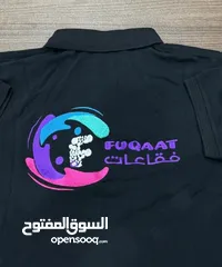  3 بلوزة موظفين فيزت جاليهات مع شعار باجات
