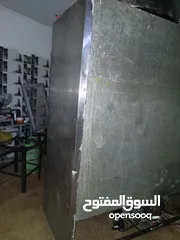  4 للبيع معدات مطعم ابار زرب غازات ثلاجة حفظ لحمة غاز مظبي دكتات شفاطات غازات ستاند