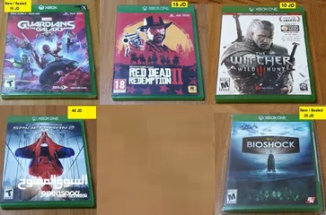  4 اجمل سيديات اكسبوكس ون اكسبوكس 360  XBOX360 XBOX ONE OG Games