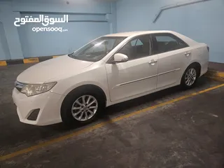  3 TOYOTA CAMRY GL MODEL 2015 COLOR  PEARL WHITE