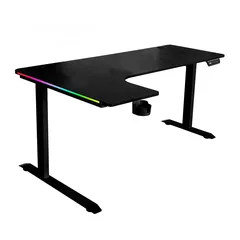  5 طاولة جيمنغ من براند دراغون وور مضيئة رجب DragonWar GT-015 RGB GAMING TABLE  السعر شامل التوصيل