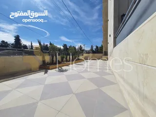  2 شقة ارضية مع حديقة للبيع في حي الصحابة بمساحة بناء 197م