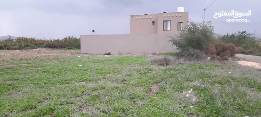  3 أرض للببيع الرامة الغور لشاليه منطقة راقية وحديثة 455 مترا سكن ج
